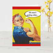 Rosie Nieteneinschläger - Geburtstag, werden wir Karte (Gelbe Blume)