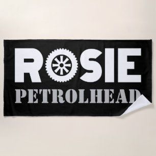Rosie Petrol Head Strandtuch