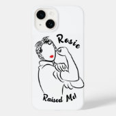 Rosie Raised Decade - Canvas Print Case-Mate iPhone Hülle (Rückseite)