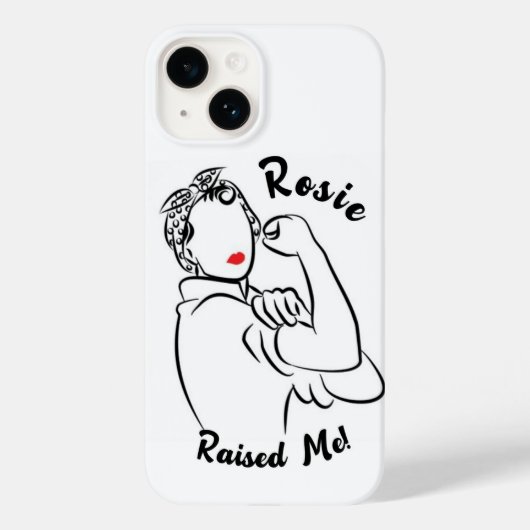 Rosie Raised Decade - Canvas Print Case-Mate iPhone Hülle (Rückseite)