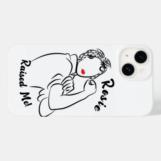 Rosie Raised Decade - Canvas Print Case-Mate iPhone Hülle (Rückseite (Horizontal))