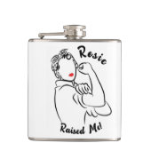 Rosie Raised Decade - Canvas Print Flachmann (Vorderseite)