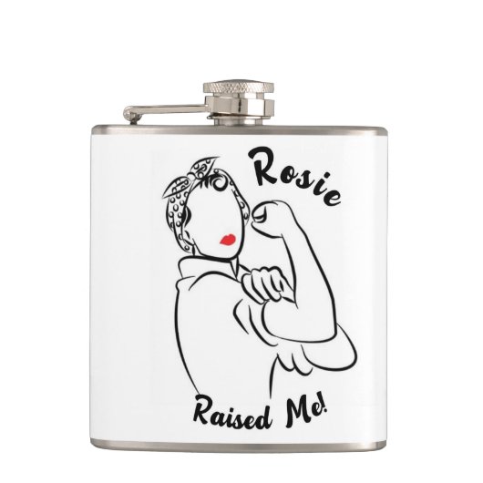 Rosie Raised Decade - Canvas Print Flachmann (Vorderseite)
