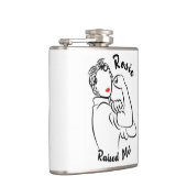 Rosie Raised Decade - Canvas Print Flachmann (Rechts)