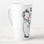 Rosie Raised Decade - Canvas Print Milchtasse (Linke Ecke)
