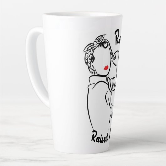 Rosie Raised Decade - Canvas Print Milchtasse (Linke Ecke)