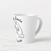 Rosie Raised Decade - Canvas Print Milchtasse (Rechte Ecke)