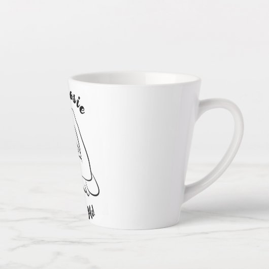 Rosie Raised Decade - Canvas Print Milchtasse (Rechts)