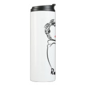 Rosie Raised Decade - Canvas Print Thermosbecher (Nach links gedreht)