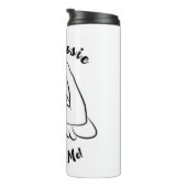 Rosie Raised Decade - Canvas Print Thermosbecher (Nach rechts gedreht)