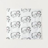 Rosie Raised Decade - Canvas Print Wandteppich (Vorderseite (Horizontal))