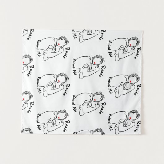 Rosie Raised Decade - Canvas Print Wandteppich (Vorderseite (Horizontal))