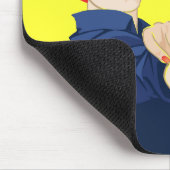 Rosie Riveter, individuell einstellbar Mousepad (Ecke)