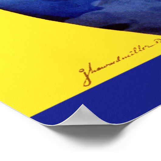 Rosie Riveter "(__________ kann das!" Poster (Ecke)