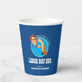 Rosie Riveter LABOR DAY GRILLEN Pappbecher (Vorderseite)