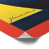 Rosie Riveter mit Text anpassen Poster (Ecke)