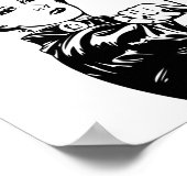 Rosie Riveter Sie können es tun Poster (Ecke)