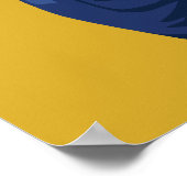 Rosie Riveter Strong Woman Poster (Ecke)