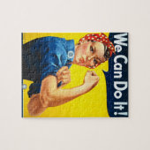 Rosie Riveter Vintag Puzzle (Horizontal)