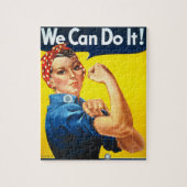 Rosie Riveter Vintag Puzzle (Vertikal)