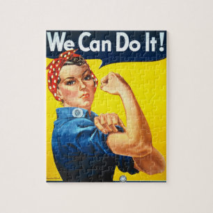 Rosie Riveter Vintag Puzzle