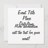 Rosie Riveter Wir können es Einladung (Rückseite)