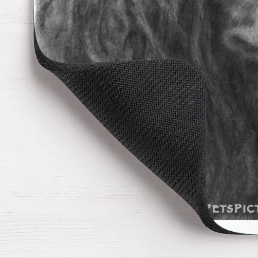 Rosie, Standardpudel Mousepad (Ecke)