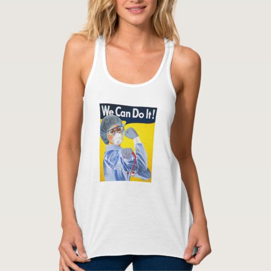 Rosie the Medical Beruflich Flowy Tank Top (Vorderseite)