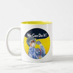 Rosie the Medical Beruflich Tasse - Round Design