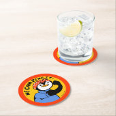 Rosie the Penguiter Paper Untersetzer (Vor Ort)