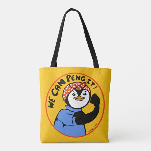 Rosie the Penguiter Tasche (Rückseite)