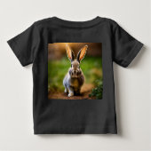 Rosie the Rabbit - Ein Hauch im Dickicht Baby T-shirt (Rückseite)