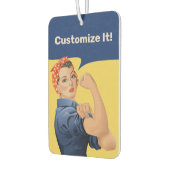 Rosie the Riveter Autolufterfrischer (Links)