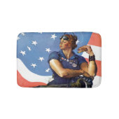 "Rosie the Riveter" Badematte (Vorderseite)