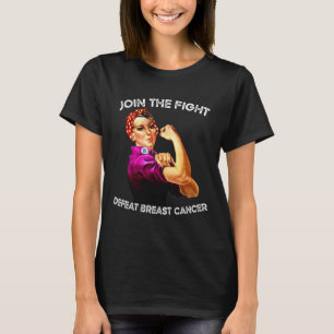 Rosie The Riveter besiegt Brustkrebs Bewusstsein D T-Shirt