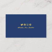 Rosie the Riveter Business Card Visitenkarte (Rückseite)