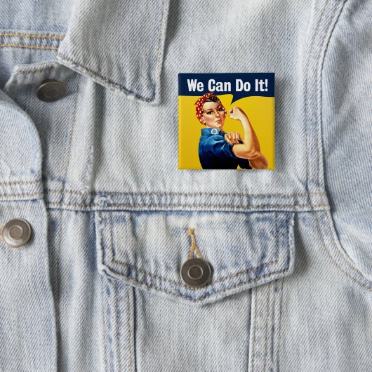 Rosie the Riveter | Button (Beispiel)