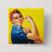 Rosie The Riveter Button (Vorderseite)
