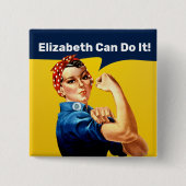 Rosie the Riveter | Button | Personalisieren (Vorderseite)