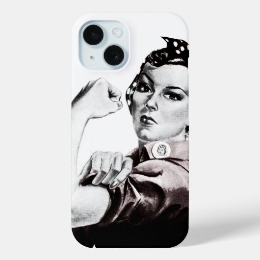 Rosie the Riveter Case-Mate iPhone Case (Rückseite)