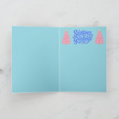 Rosie the Riveter Christmas Feiertagskarte (Innenseite)