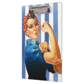 Rosie the Riveter Clipboard Klemmbrett (Links)