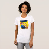 Rosie the Riveter Coffee T - Shirt (Vorne ganz)