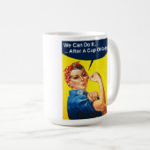 Rosie the Riveter Coffee Tasse (VorderseiteRechts)
