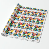 ROSIE THE RIVETER Customizable Proverbs 31 Geschenkpapier (Ungerollt)