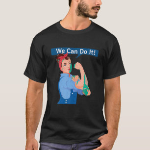 Rosie The Riveter, den wir machen können, Frauenwe T-Shirt