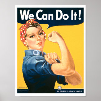 Rosie the Riveter, den wir machen können Poster