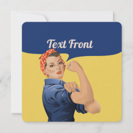 Rosie the Riveter Einladung