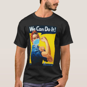 Rosie the Riveter Face, das wir machen können, Ges T-Shirt