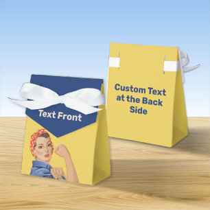 Rosie the Riveter Favor Box Geschenkschachtel